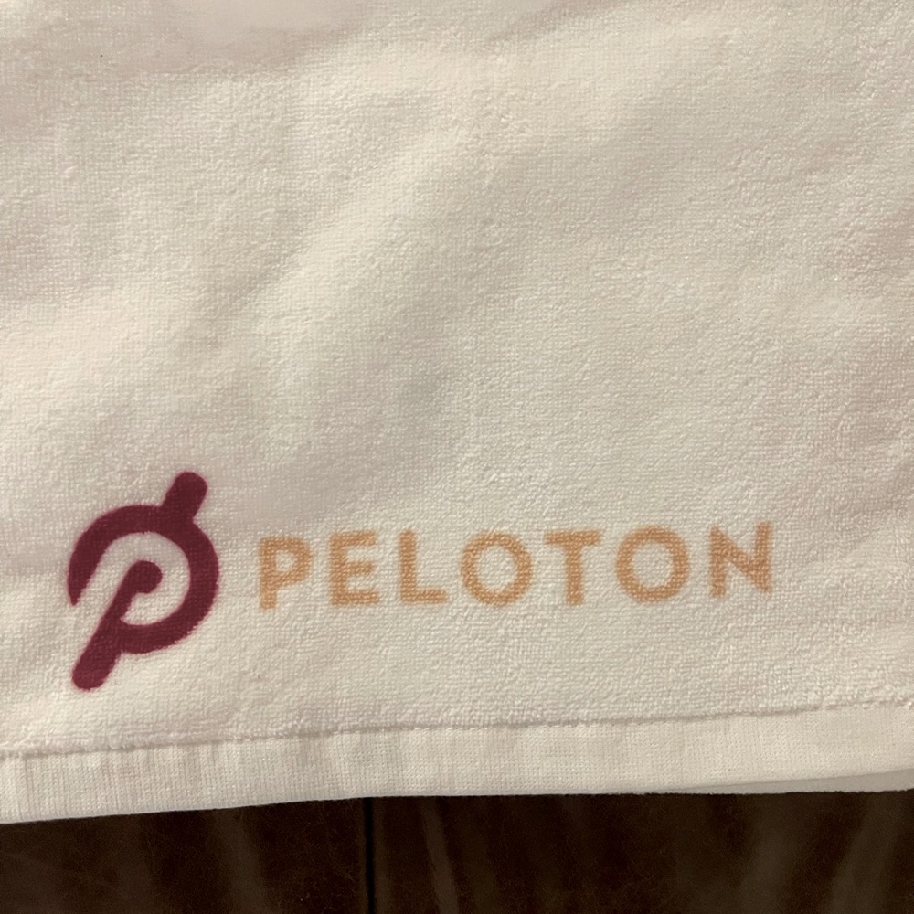 Peloton Stronger sweat towel